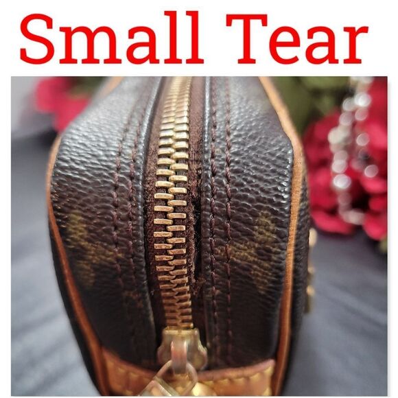 LOUIS VUITTON Marly Dragonne GM Clutch Bag w/ Dust bag Authentic - Picture 17 of 17